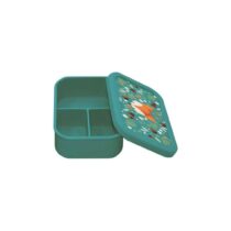 Lunch box Sassi en silicone Cracky le Renard – boîte repas enfant sans BPA