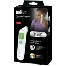Braun Thermomètre TempleSwipe BST200 – Température Sans Contact Bébé