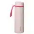 BBox Gourde Isotherme 690ml Pink Paradise : bouteille inox double paroi, boissons froides 24h et chaudes 8h. Design élégant rose avec couvercle rabattable anti-fuite.
