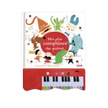 Auzou Mon livre piano - comptines musicales pour enfant