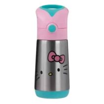 Bbox Gourde Isotherme 350ml Hello Kitty Fashionista garde les boissons fraîches 8h et chaudes 6h. Parfaite pour l’école et les sorties !