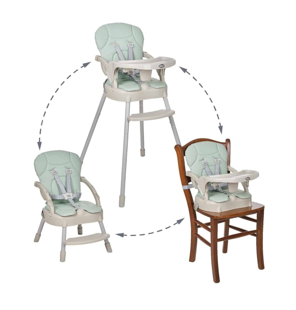 MS Chaise Haute Belly 3 en 1