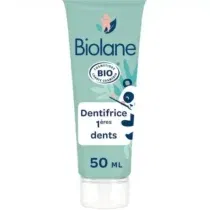 Biolane Dentifrice Bio Vert 50ml