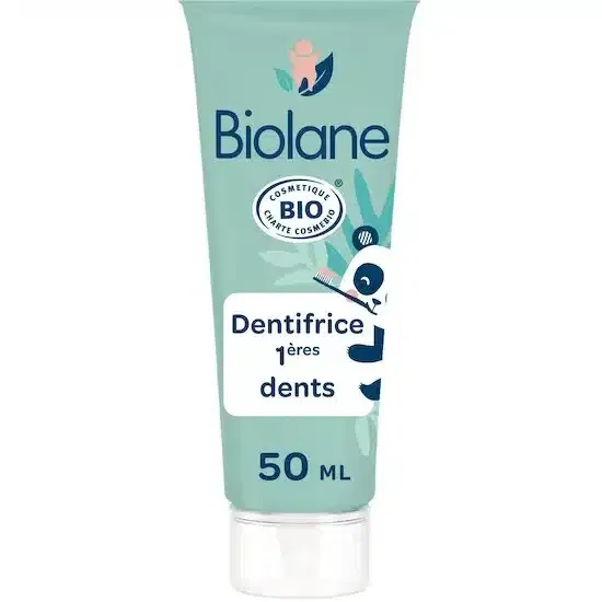Biolane Dentifrice Bio 1ères dents 50ml