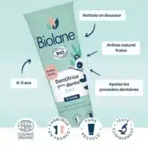 Biolane Dentifrice Bio Vert 50ml