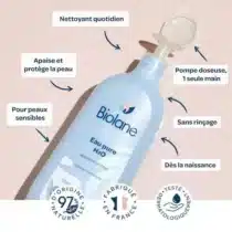 Biolane Eau Pure H2O nettoyante bébé