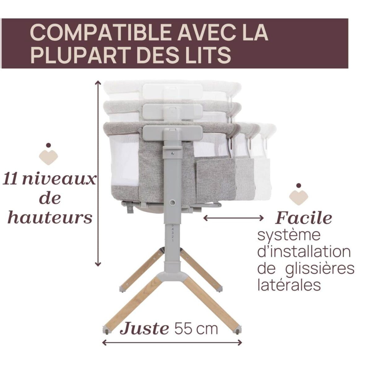 Chicco Berceau Cododo Next2Me Armonia -5- bebemaman