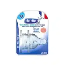 Dodie Tétine ronde 3 vitesses D1 0-6 mois