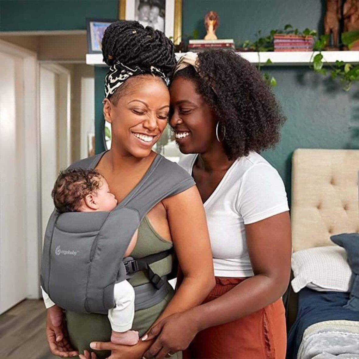 Ergobaby Porte-Bébé Embrace Mesh Soft Air Noir Délavé 13