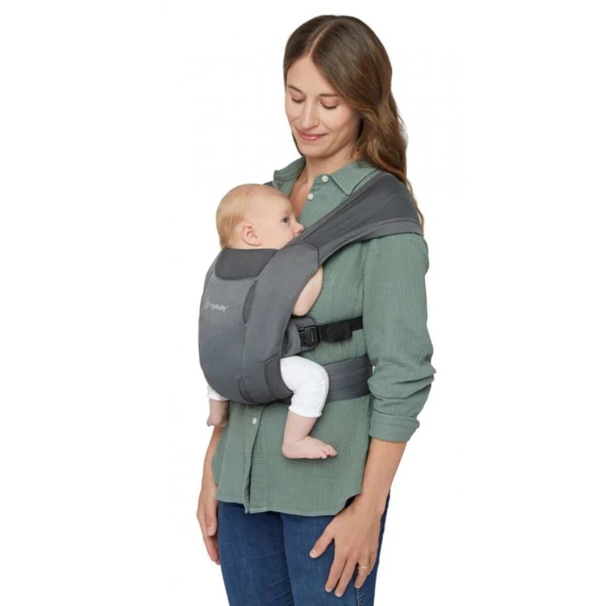 Ergobaby Porte-Bébé Embrace Mesh Soft Air Noir Délavé 2