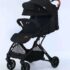 Kidilo K8 Poussette Valise Compacte Noir pliable