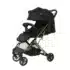Kidilo K8 Poussette Valise Compacte Noir pliable