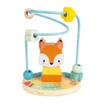 Janod Looping Renard Pure jouet d’éveil bois multicolore