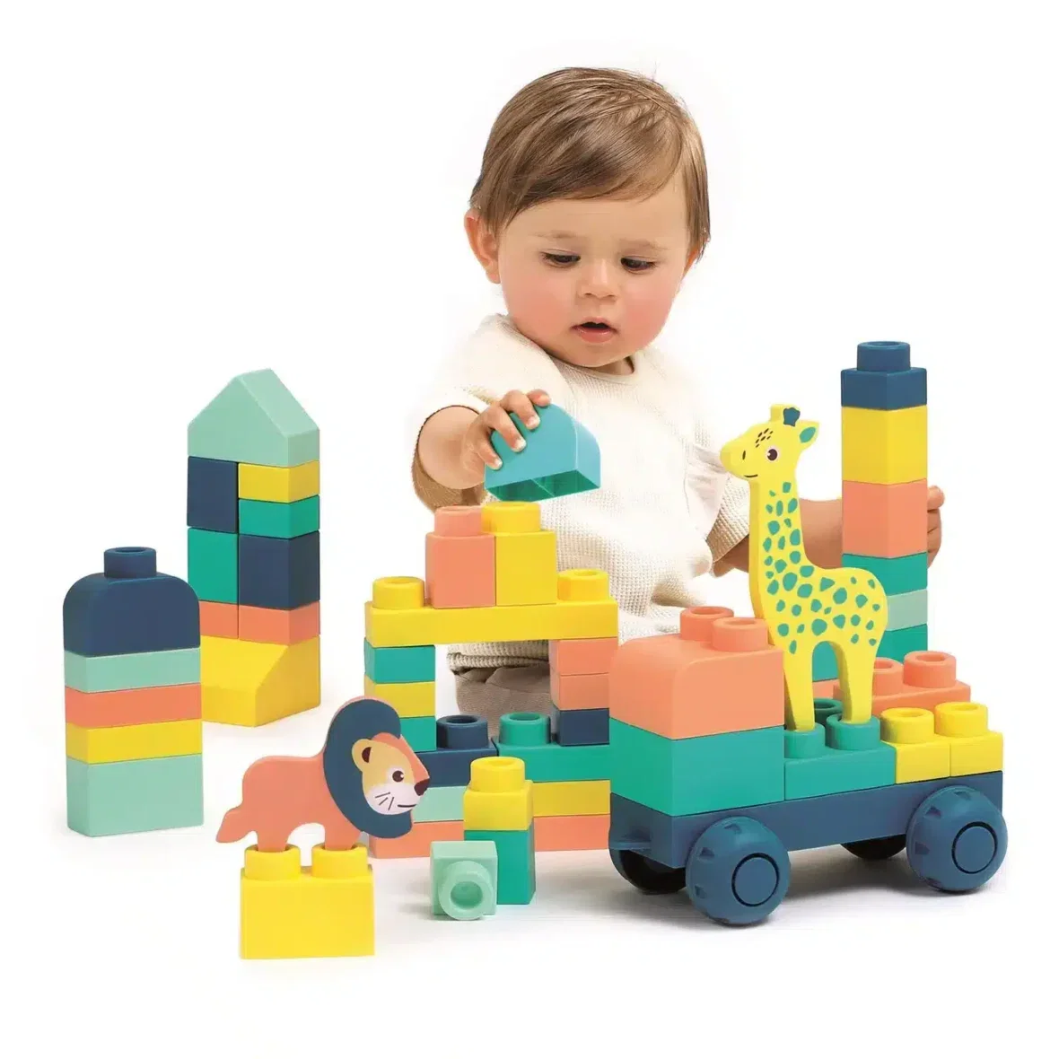 Ludi Jouet Valisette Briqui Multicolore – 2 – bebemaman