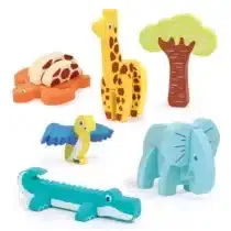 Ludi Puzzle Mousse 3D Jungle bébé