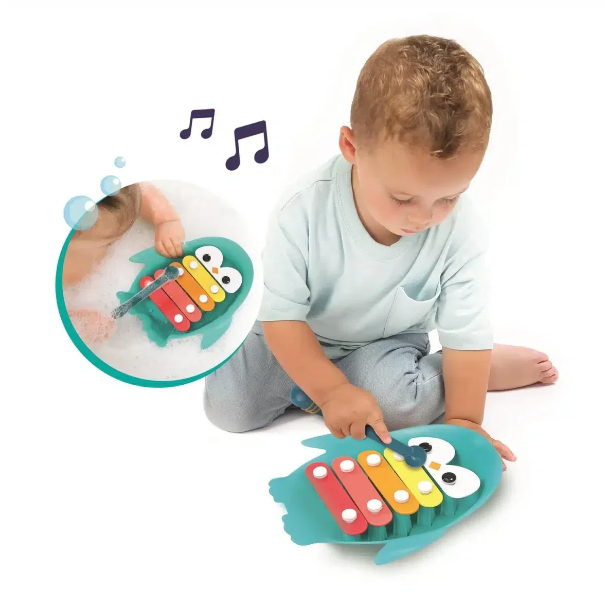 Ludi Xylophone Pingouin Multicolore – 4 – bebemaman