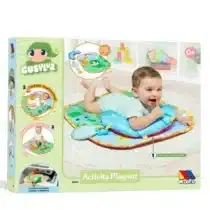 Molto Tapis d’éveil et activités avec coussins et jouets bébé