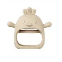 Nattou moufle de dentition silicone Argile bébé