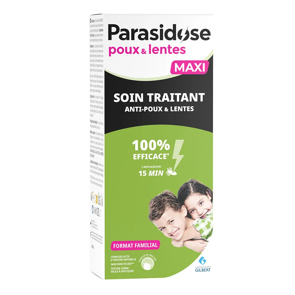 Parasidose Soin Traitant Anti Poux 200ml – 2 – bebemaman.ma