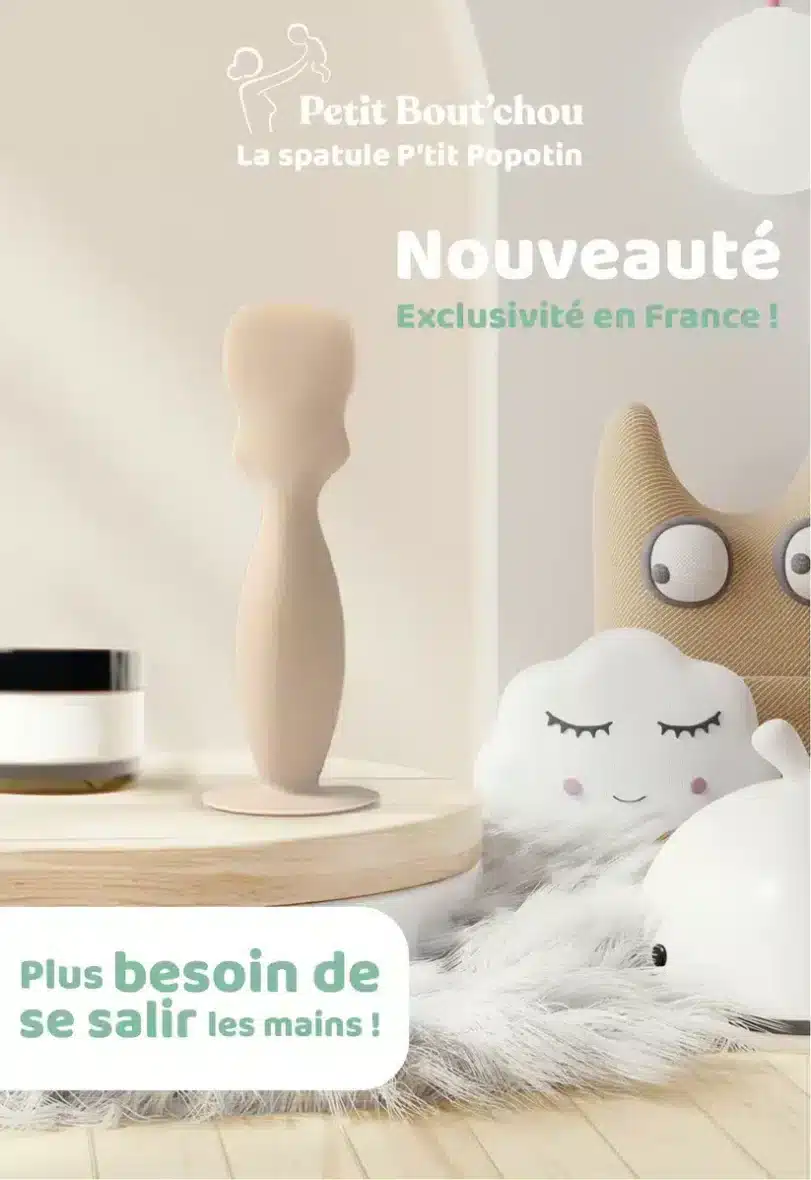 Petit Bout’chou Spatule P&rsquo;tit Popotin pour liniment bébé -5- bebemaman