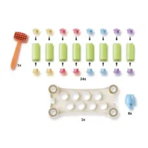 Quercetti Hammer Peggy Eco 18M+ jouet éducatif