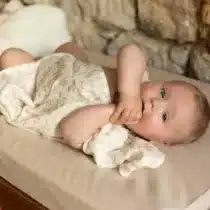 Trois Kilos Sept Lot de 3 langes Tam Tam Sable