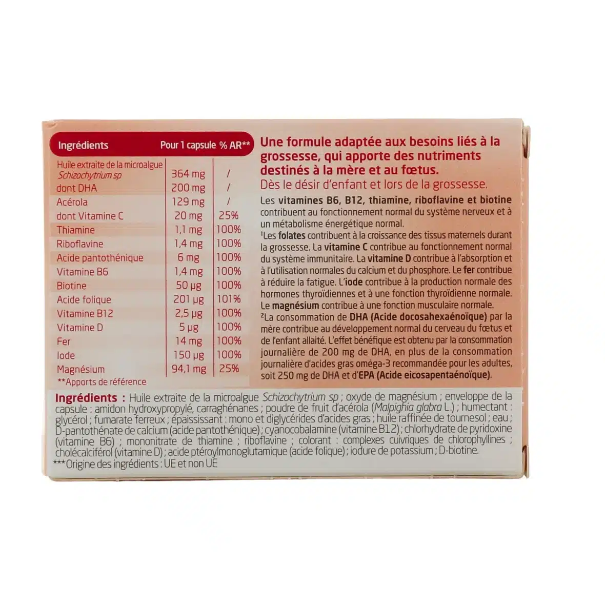 Weleda Maternité Grossesse 30 Capsules -é- bebemaman