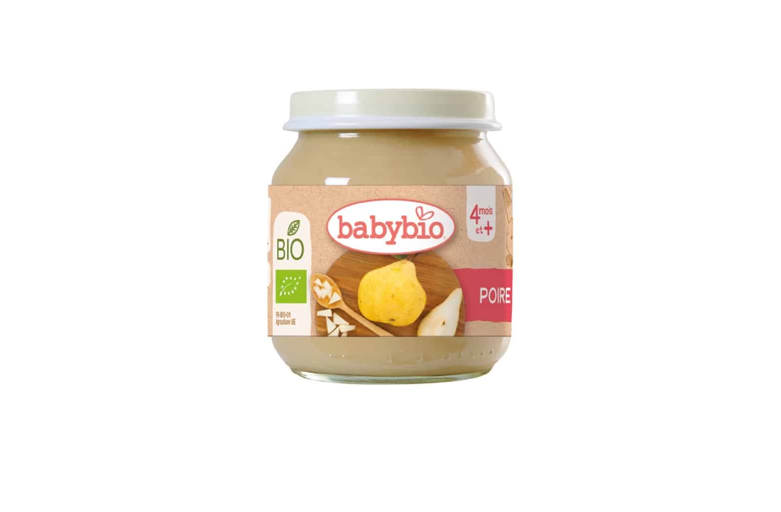 Babybio Confit Poire bio 6mois+