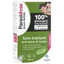 Parasidose Soin Traitant Anti-Poux 100ml
