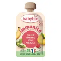 Babybio Immunité Pomme Banane Kiwi Acérola Bio