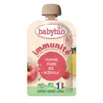 Babybio Immunité Pomme Poire Riz Acérola Bio 6 mois+