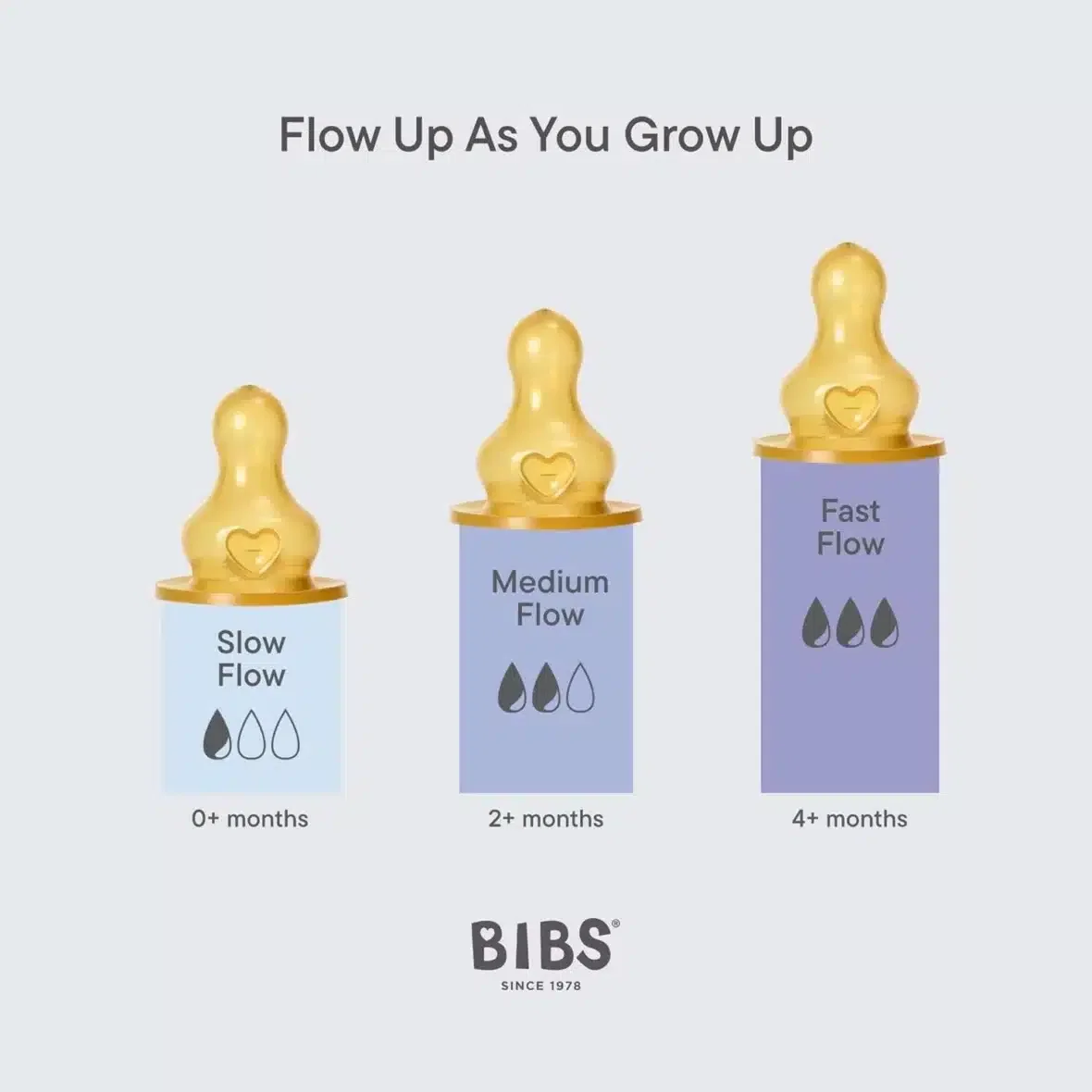 Bibs Lot de 2 tétines rondes en latex à débit lent pour biberons -2- bebemaman