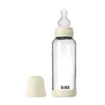 Bibs biberon en verre 240ml ivoire