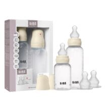 Bibs Pack Biberons ronds Grow and Flow en silicone 150ml et 270ml - Ivoire