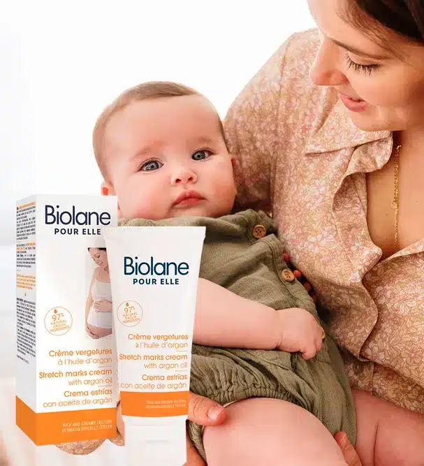 Biolane Crème anti-vergetures 200ml -2- bebemaman