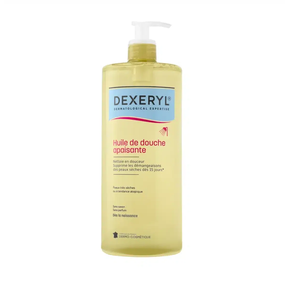 Dexeryl Huile de Douche Apaisante – 1L