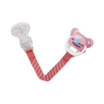 Dr Brown’s attache sucette rose bébé