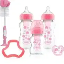 Dr. Brown's Pack Cadeau Anti-Colique Col Large Rose