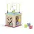 Eurekakids Cube multi-activités en bois pour bébé 18 mois+