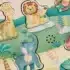 Eurekakids Puzzle Musical - Animaux de la Savane 12M+