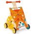 Janod chariot de marche chat multi activités