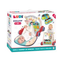 Ludi Tapis Piano et Chariot de Marche 3en1