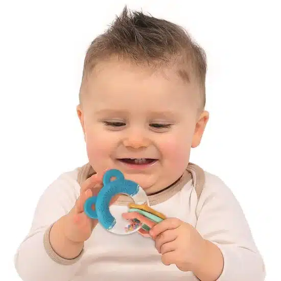 Ludi hochet de dentition clés multicolore -3- bebemaman