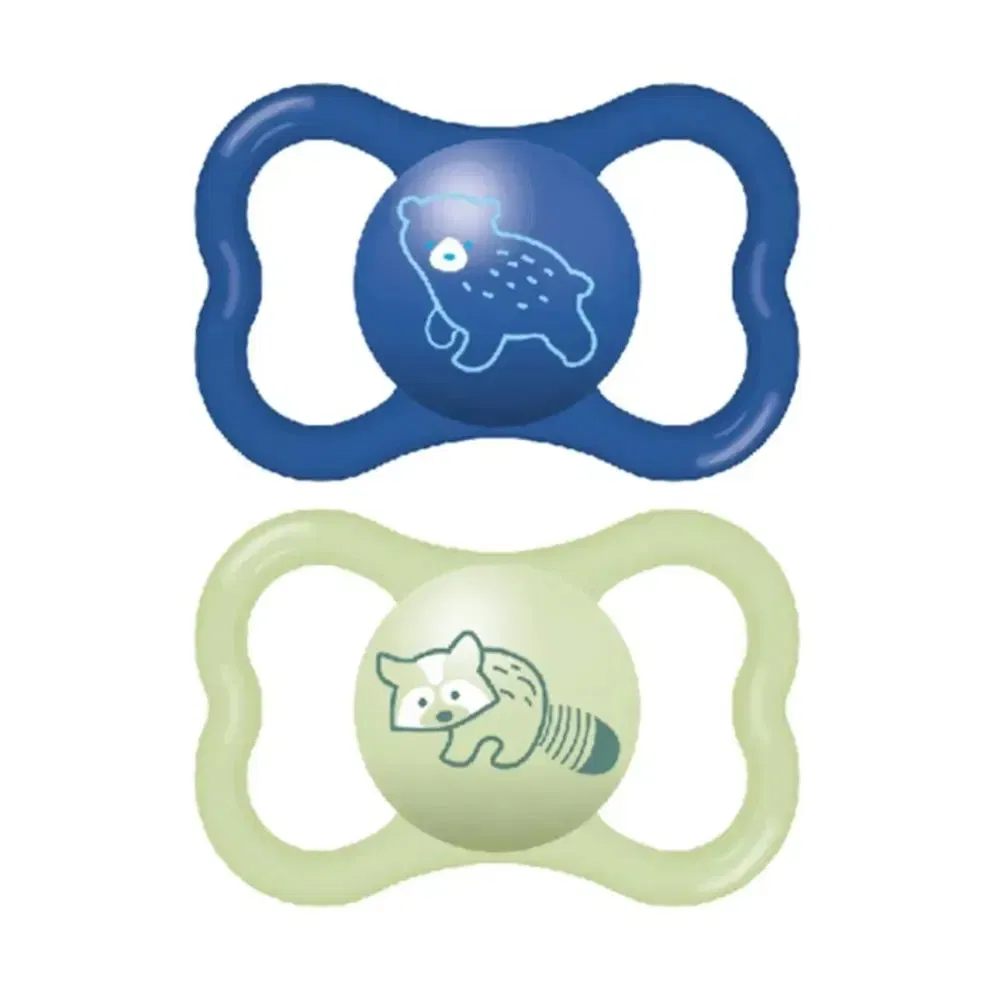 MAM Lot de 2 Sucettes Mini Air 6mois+ Garçon