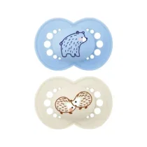 Mam sucettes Original 6mois+ Beige Bleu