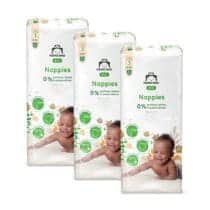 Mama Bear Couches bébé écologiques taille 3 ultra absorbantes