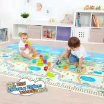 Molto Tapis de Jeu Réversible XXL en Mousse