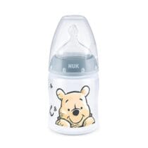 NUK Biberon First Choice+ Température Control 150ml Winnie Gris