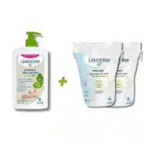 Pack de change Gilbert Liniderm et coton pads bio