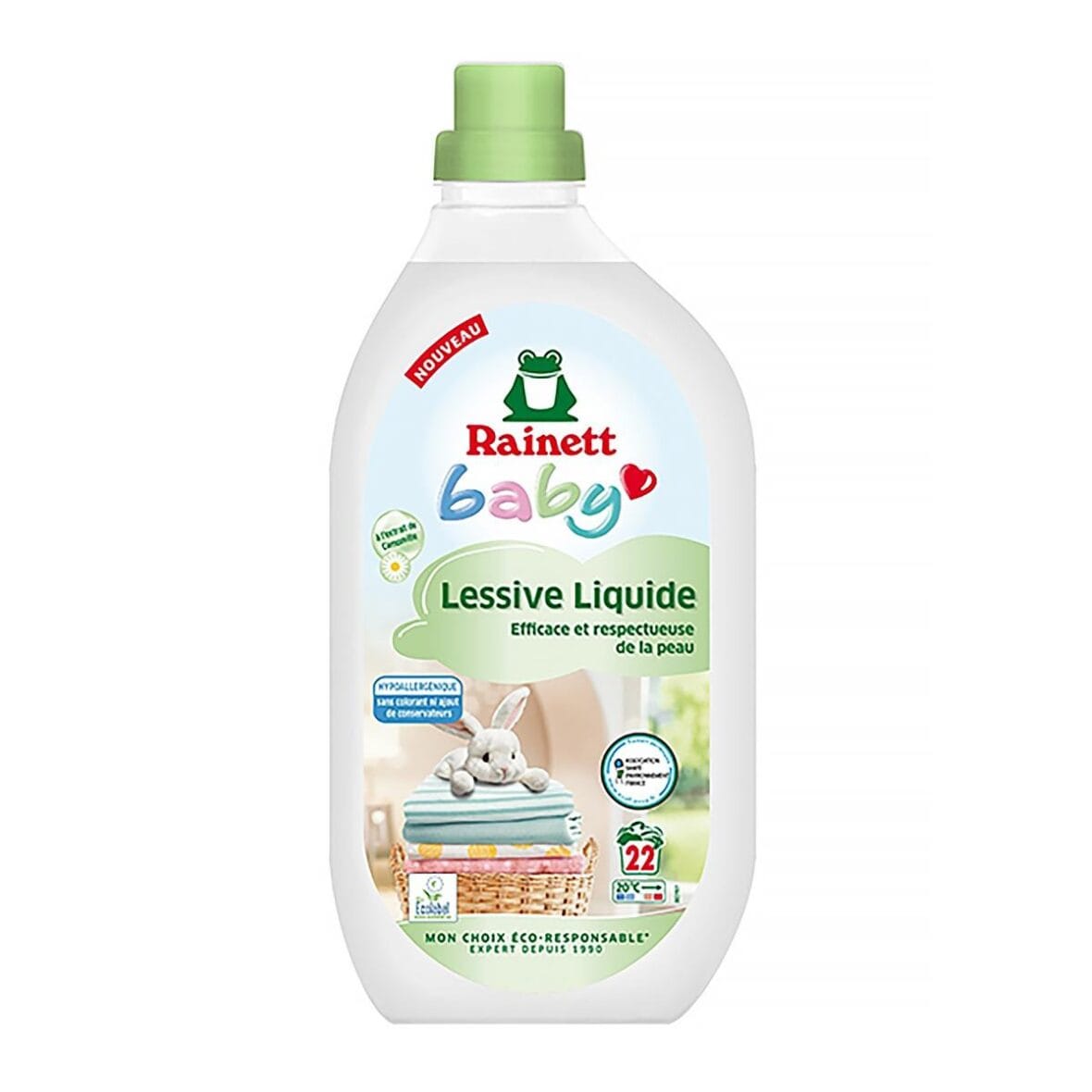 Rainett Baby Lessive Liquide Ecolabel Camomille 1,5L